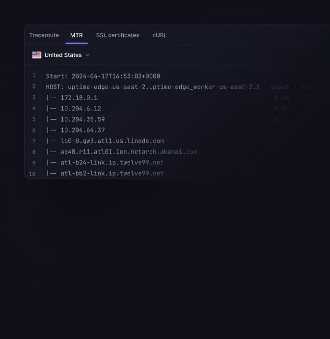 Metric visualization